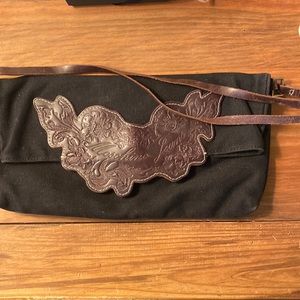 Vintage Moschino jeans clutch